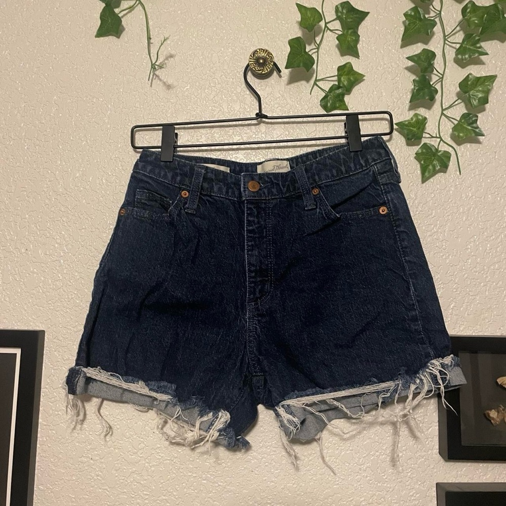 High Rise Mom Shorts